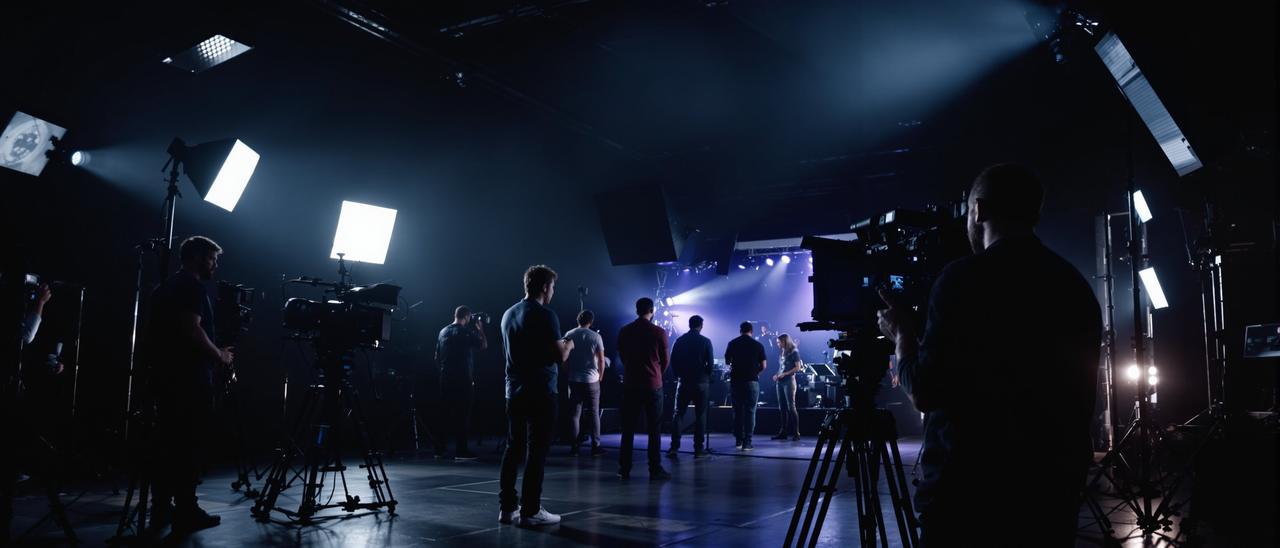 激吻视频拍摄现场